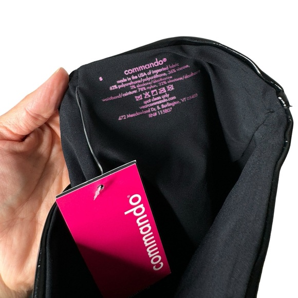 Commando | NWT Midi Skirt in Black Patent Small - Picture 7 of 9